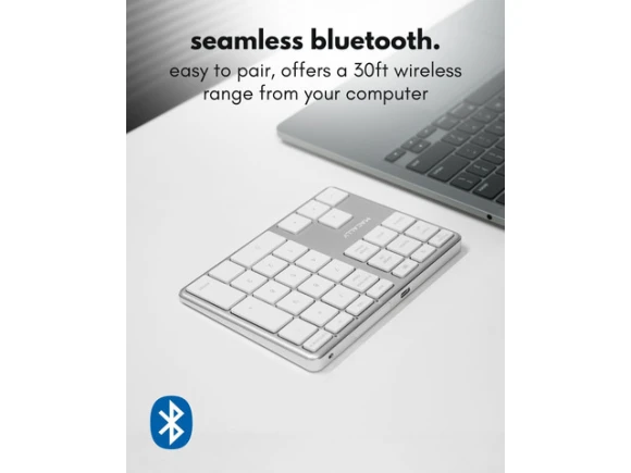 Bluetooth Numeric Keypad — Bluetooth Keyboard, Macally