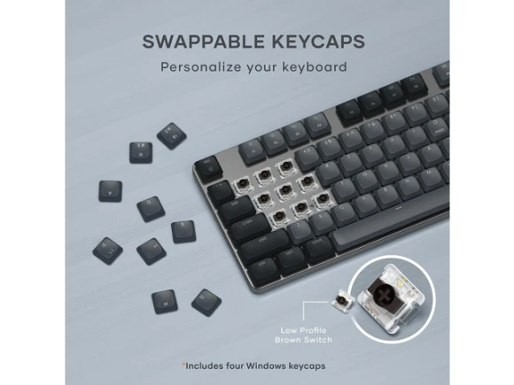 Full Size Mechanical Keyboard — Bluetooth Keyboard, Satechi