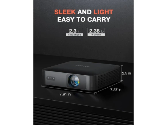 Black Mini Projector — Smart Projector, Explus-C