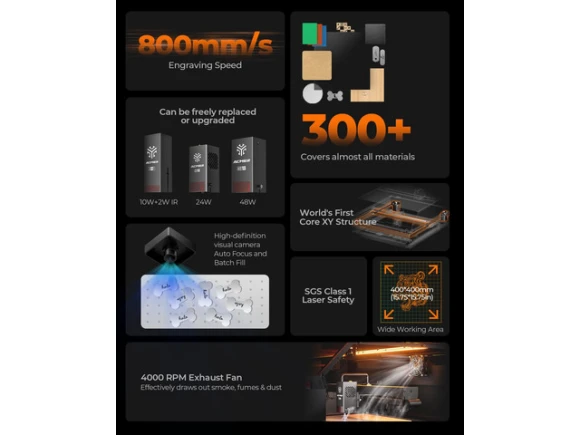P3 24W Laser Engraver — Laser Engraver, ACMER