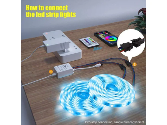RGB LED Light Strip, 32.8 ft — LED Strip Lights, mayli