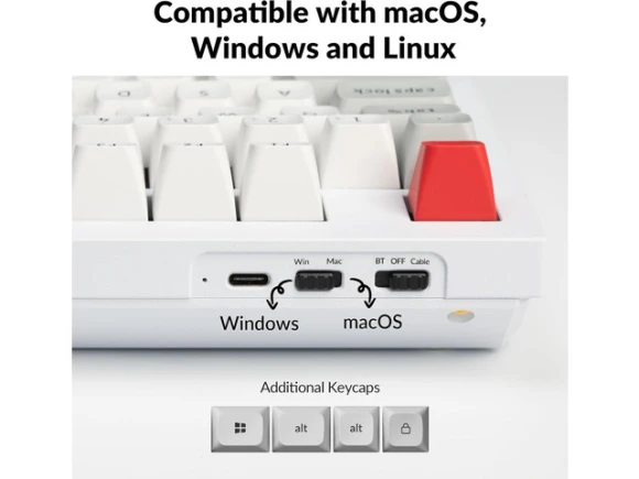 96% Mechanical Keyboard — Bluetooth Keyboard, Keychron