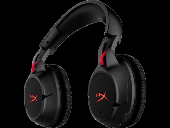Black-Red Wireless Gaming Headset — Wireless Earbuds, HyperX