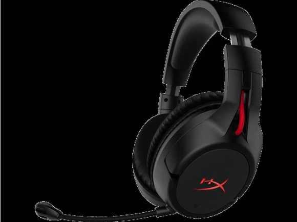 Black-Red Wireless Gaming Headset — Wireless Earbuds, HyperX