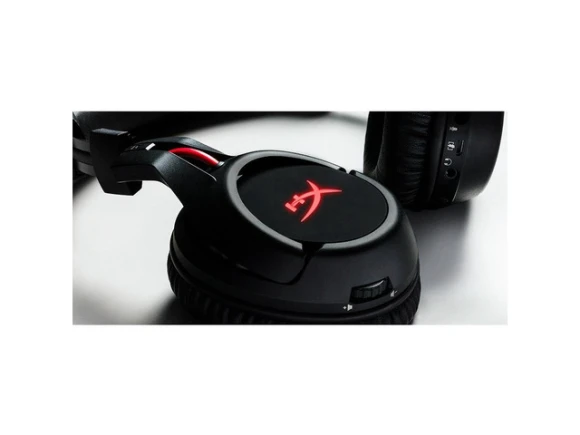 Black-Red Wireless Gaming Headset — Wireless Earbuds, HyperX