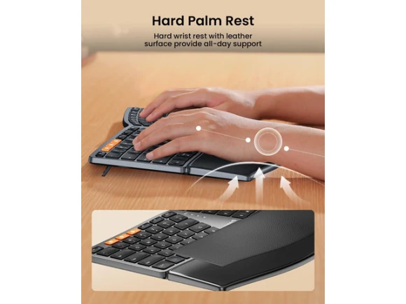 Bluetooth Ergonomic Keyboard — Bluetooth Keyboard, ProtoArc