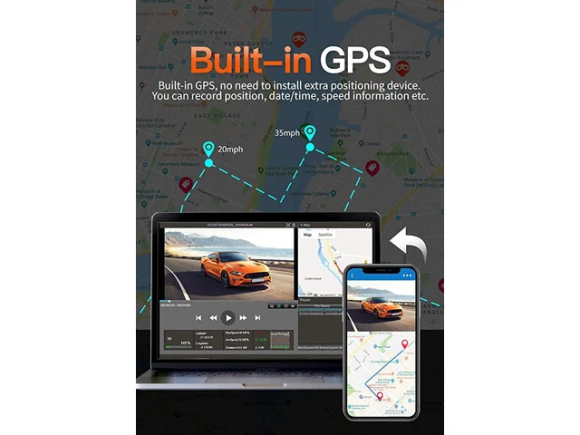 3-Channel Dash Cam — Dash Cam, WOLFBOX