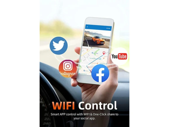 3-Channel Dash Cam — Dash Cam, WOLFBOX