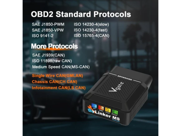 Bluetooth OBD2 Scanner — OBD2 Scanners, Vgate
