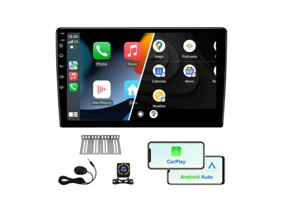10.1-Inch Android Car Multimedia Player — Car Infotainment System, KSPIV