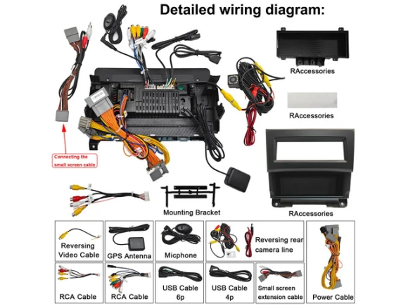 10-Inch Car Stereo Radio for Honda Accord (2008–2012) — Car Infotainment System, KSPIV