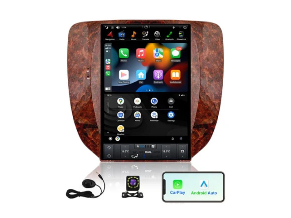 12.1-inch Car Stereo Head Unit for GMC Yukon, Chevrolet Tahoe and Chevrolet Silverado, 2007–2012 — Car Infotainment System, KSPIV