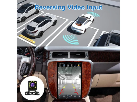 12.1-inch Car Stereo Head Unit for GMC Yukon, Chevrolet Tahoe and Chevrolet Silverado, 2007–2012 — Car Infotainment System, KSPIV