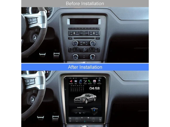 Car Stereo for Ford Mustang, 2010–2014 — Car Infotainment System, KSPIV