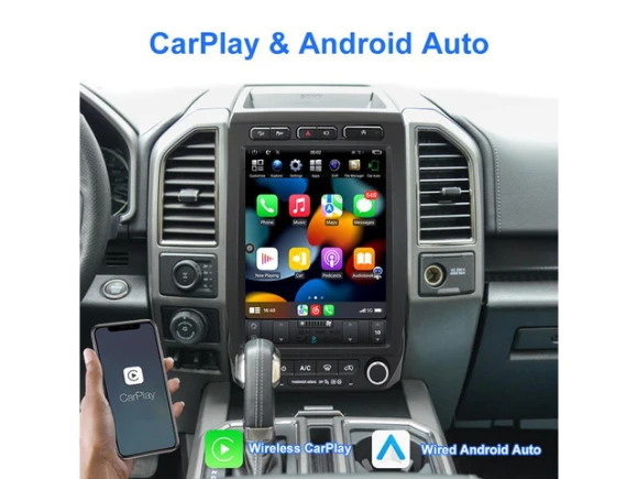 In-Dash Head Unit for Ford F150 / Raptor, 2015–2021 — Car Infotainment System, KSPIV