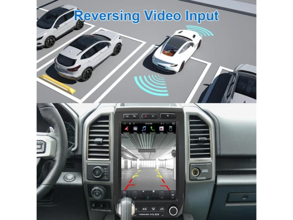 In-Dash Head Unit for Ford F150 / Raptor, 2015–2021 — Car Infotainment System, KSPIV