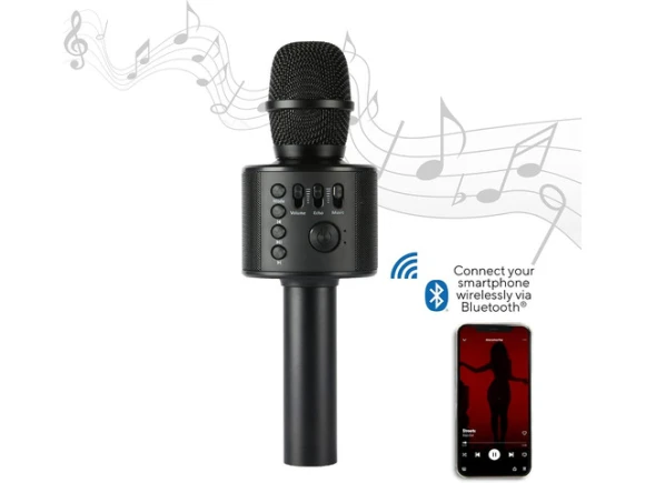 Wireless Bluetooth Karaoke Microphone — Karaoke Machine, TOOYA