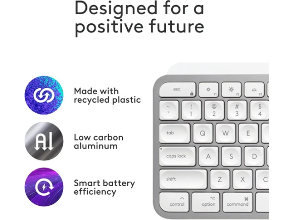 Wireless keyboard, Pale Grey — Bluetooth Keyboard, Logitech
