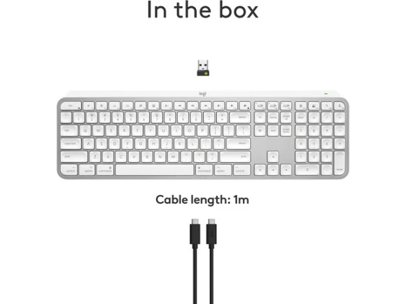 Wireless keyboard, Pale Grey — Bluetooth Keyboard, Logitech