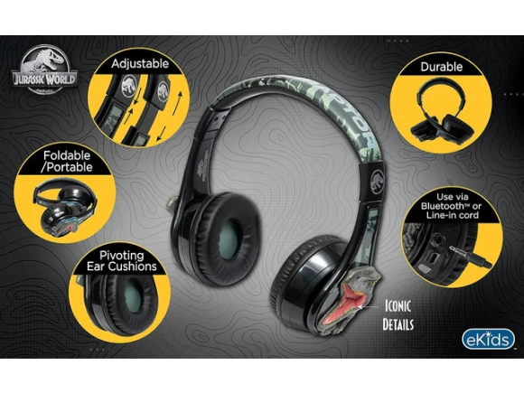 Bluetooth Headphones for Kids — Wireless Earbuds, TOOYA