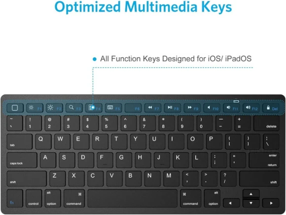 Bluetooth Keyboard for iPad and iPhone — Bluetooth Keyboard, OMOTON