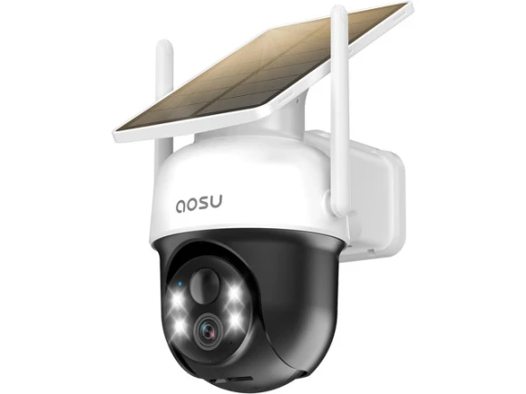 Outdoor Wireless Solar Camera — Security Camera, AOSU
