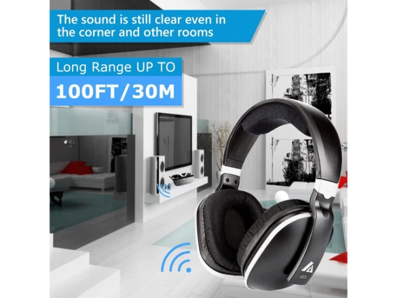 Wireless over-ear TV headphones — Wireless Earbuds, ANSTEN