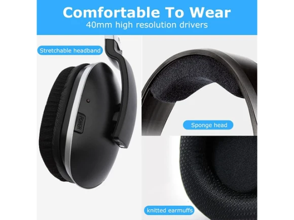 Wireless over-ear TV headphones — Wireless Earbuds, ANSTEN
