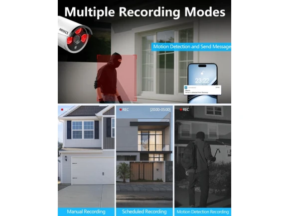 Wireless WiFi Outdoor Security Camera System — Security Camera, TOOYA