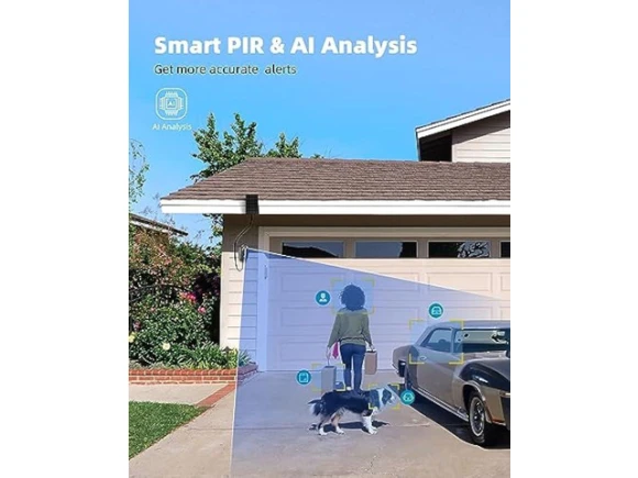 2K Solar Wireless Outdoor Security Camera — Security Camera, ZUMIMALL