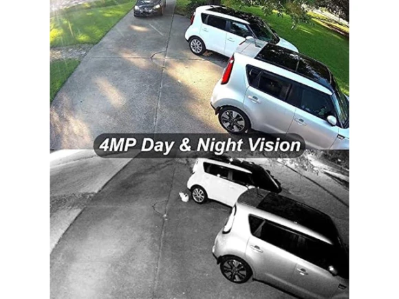 4MP PoE IP Turret Camera — Security Camera, Anpviz