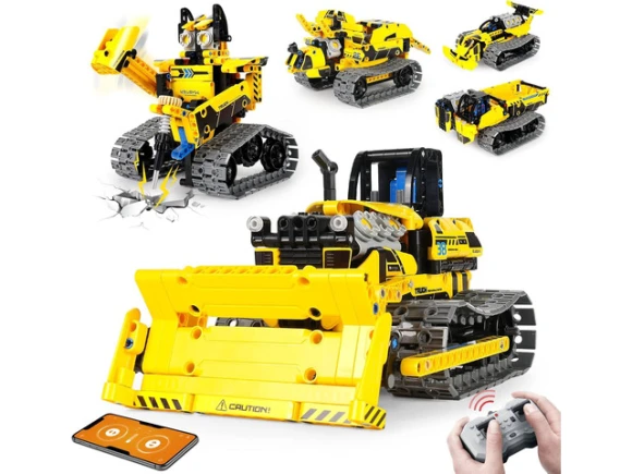 5-in-1 STEM Robot Building Kit — STEM Toys, usbroway