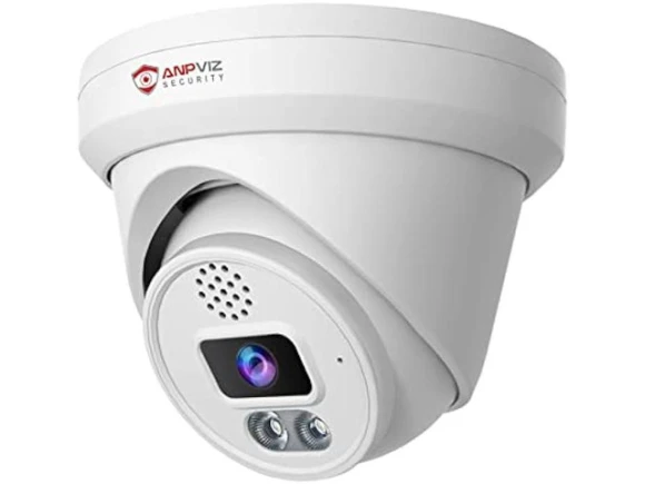 6 MP Turret PoE Security Camera — Security Camera, Anpviz