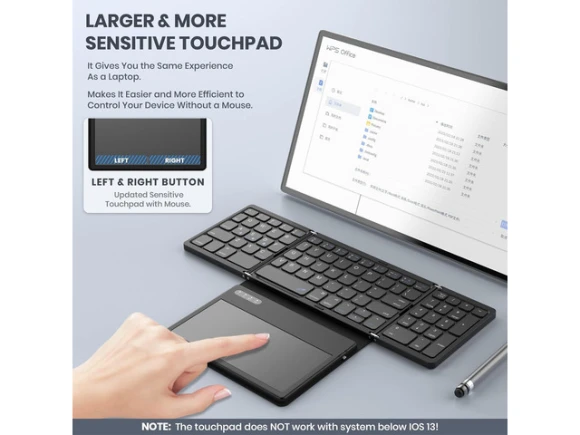 Foldable Bluetooth Keyboard — Bluetooth Keyboard, GEODMAER