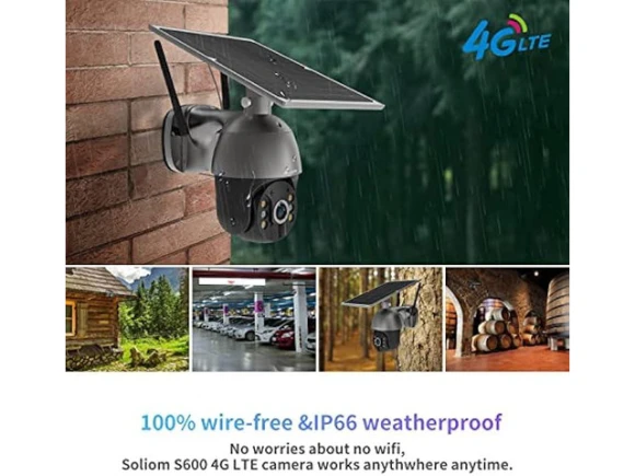 Outdoor Cellular Security Camera — Security Camera, SOLIOM