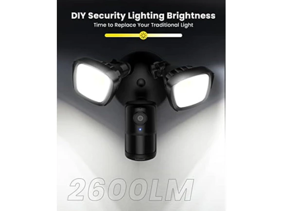 Outdoor Floodlight Security Camera — Security Camera, iegeek