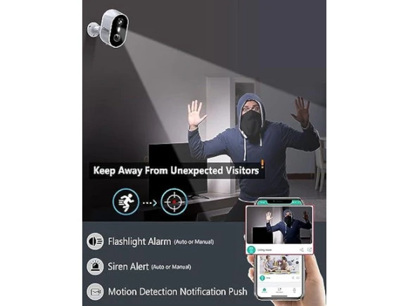 Outdoor Security Camera — Security Camera, ANRAN