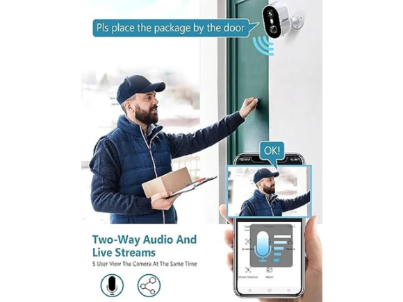 Outdoor Security Camera — Security Camera, ANRAN