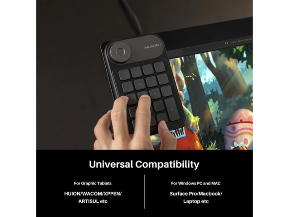 Programmable Keypad — Bluetooth Keyboard, Huion
