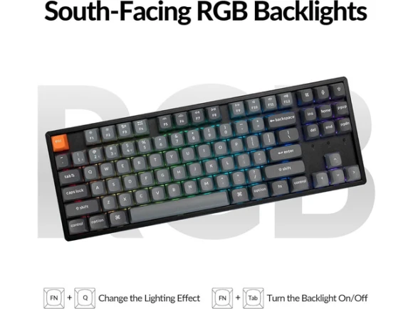 TKL Wireless Mechanical Keyboard — Bluetooth Keyboard, Keychron