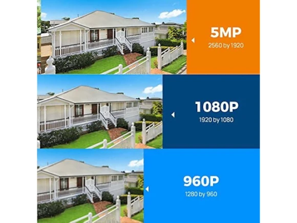 Wi-Fi Security Camera System, 5MP — Security Camera, usbroway
