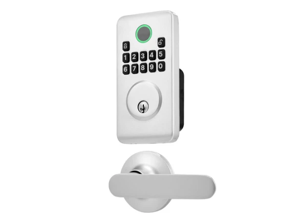 Keyless Entry Door Lock with Handle Set — Smart Lock, VEVOR