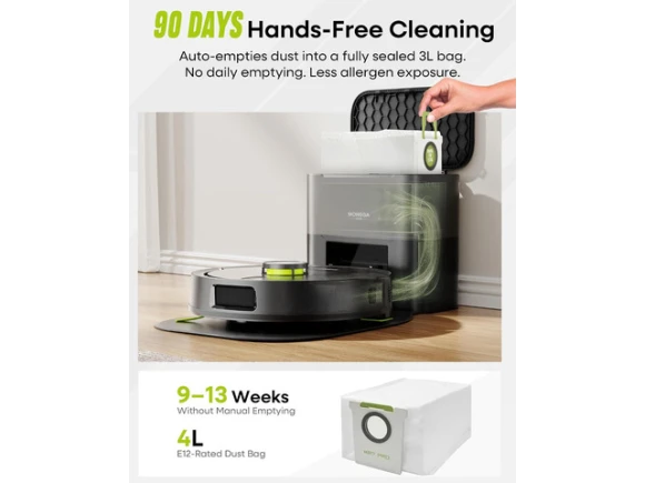 Robot Vacuum and Mop — Robot Vacuum, MONSGA
