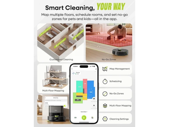 Robot Vacuum and Mop — Robot Vacuum, MONSGA
