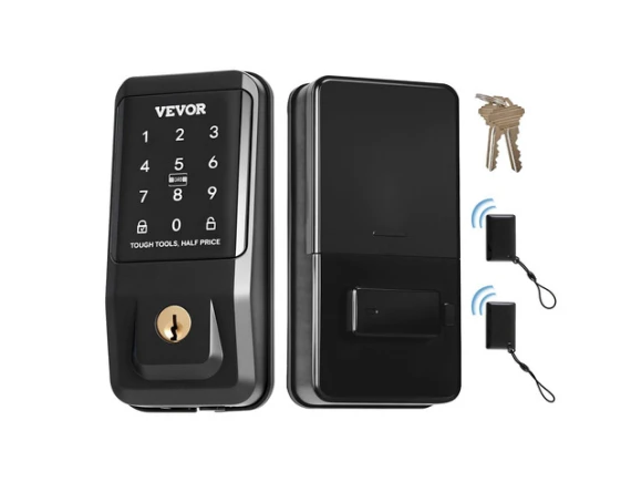 Touchpad Electronic Deadbolt Door Lock — Smart Lock, VEVOR