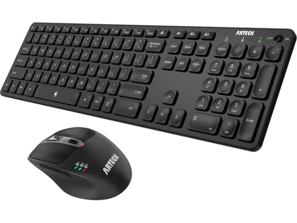 Wireless Bluetooth Keyboard and Mouse Set — Bluetooth Keyboard, Arteck