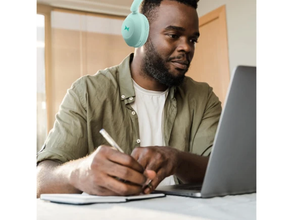 Over-ear wireless Bluetooth headphones — Wireless Earbuds, Generic Logic, Inc.