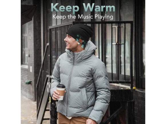 Bluetooth Beanie Headphones — Wireless Earbuds, Generic Logic, Inc.