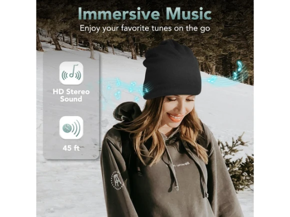 Bluetooth Beanie Headphones — Wireless Earbuds, Generic Logic, Inc.