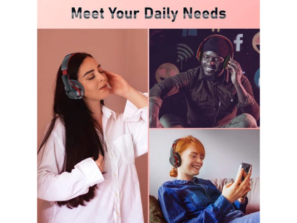 Bluetooth Over-Ear Headphones — Wireless Earbuds, Generic Logic, Inc.